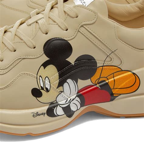 gucci sneaker mickey mouse|Mickey Mouse Gucci belt price.